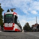 Tisková konference u příležitosti zprovoznění tramvajové trati a blížícího se dokončení rekonstrukce Lesnické ulice