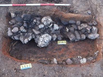 Ze starší doby železné je i pec na pálení vápna. Foto: Ústav archeologické památkové péče Brno