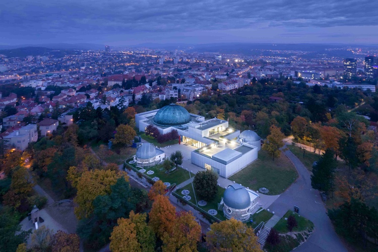 Hvězdárna a planetárium Brno dnes. Foto: archiv Hvězdárny a planetária Brno