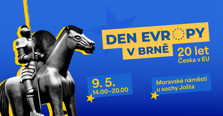 Ve čtvrtek slavíme Den Evropy! Hurá k Joštovi na koncert či debatu