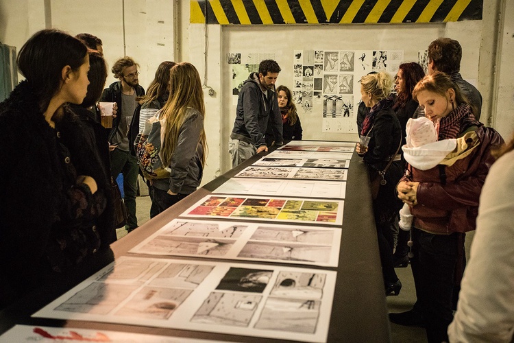 Komiksový festival v prostorách bývalé káznice. Foto: Mezinárodní komiksový festival KOMA