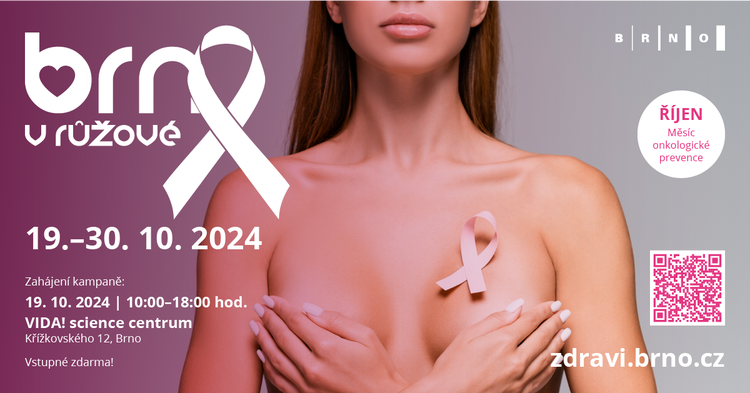 Brno v růžové 2024. Zdroj: MMB