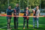 Dáme na vás: slavnostní otevření hřiště na malou kopanou