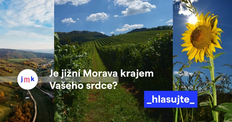 Upoutávka na anketu Kraj mého srdce. Foto: Jihomoravský kraj