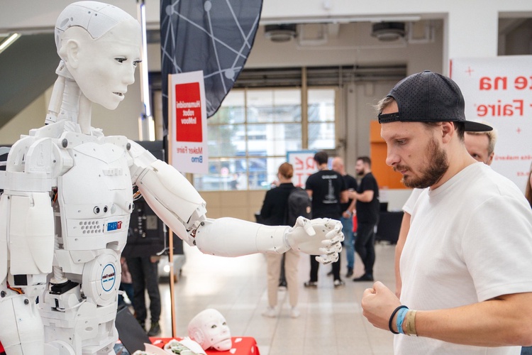 Humanoidní robot InMoov. Foto: VIDA! science centrum