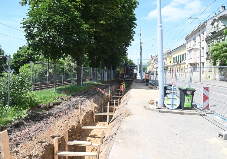 Rekonstrukce vodovodu Hlinky. Foto: Z. Kolařík