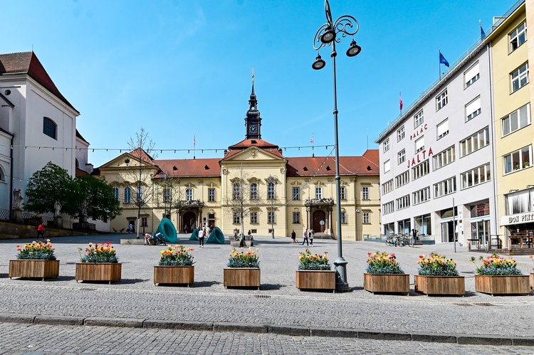Na Novou radnici se dnes lidé nedovolají, bude bez elektřiny. Foto: Marie Schmerková