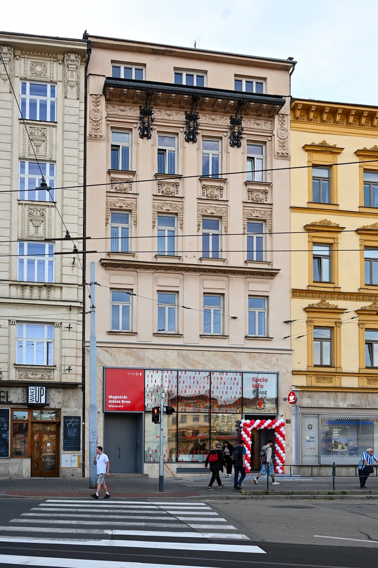 Socio Info Point je pár kroků od hlavního nádraží. Foto: M. Schmerková