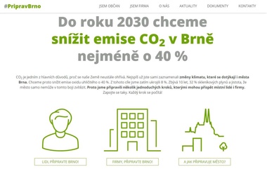 Kampaň Připrav Brno bojuje za snižování emisí CO2