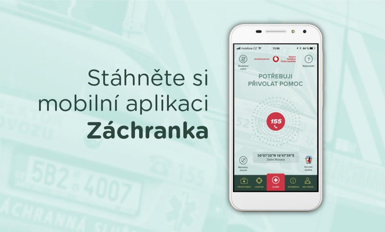 Na hrozící nebezpečí upozorní Brňany Záchranka v mobilu