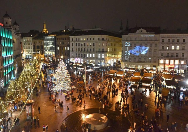 Do Brna dorazily Vánoce. Lidé si je užijí do 28. prosince