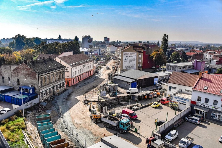 Dornych bude od 26. listopadu pro pěší ještě hůře průchozí