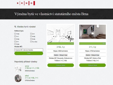 S výměnou obecních bytů pomůže nový webový portál