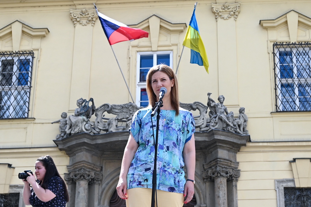 Pochod ukrajinských matek