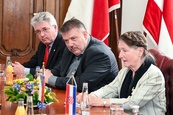 Přijetí delegace ze Záhřebu