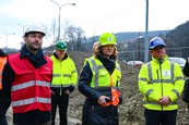 Tisková konference a prohlídka budovaného tramvajového tunelu na stavbě I/42 Brno, VMO Žabovřeská I, II. etapa