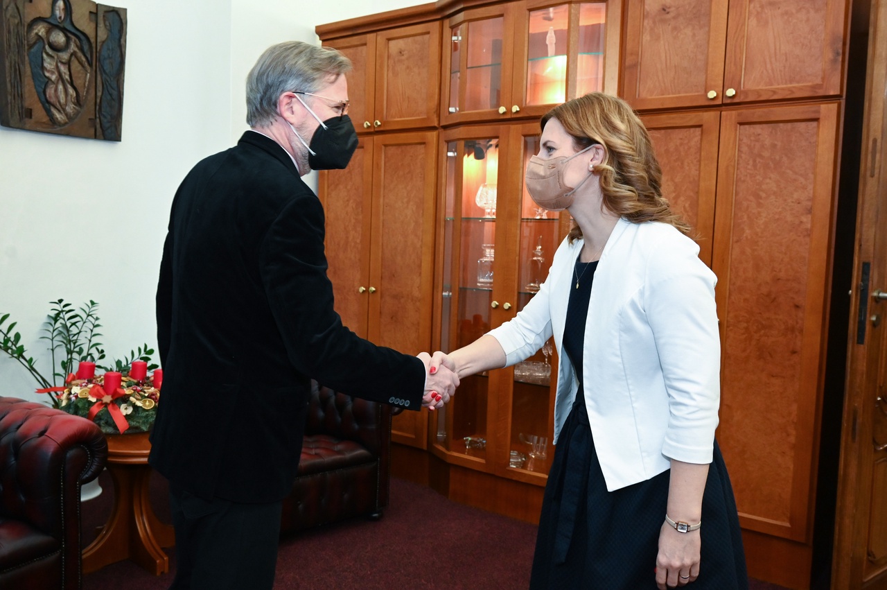 Návštěva nového premiéra v Brně