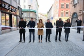 Slavnostní ukončení rekonstrukce ulic Solniční, Opletalovy a části České