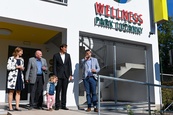 Otevření nového wellness areálu v Lužánkách