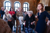 V Rytířském sále Nové radnice se konala oslava Mezinárodního dne seniorů.