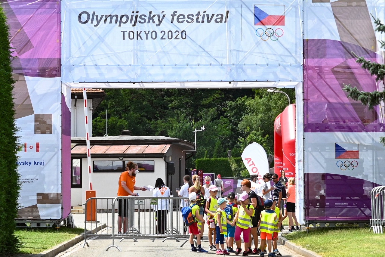 Zahájení Olympijského festivalu v Brně