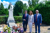 Pietní akce k 71. výročí úmrtí tvůrce státní vlajky České republiky Jaroslava Kursy