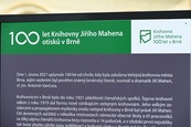 Zahájení výstavy 100 let 100 otisků KJM v Brně