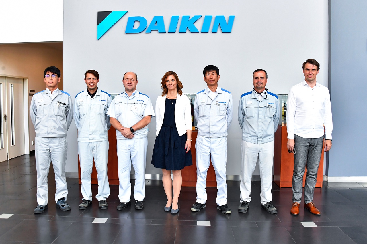 Návštěva firmy Daikin