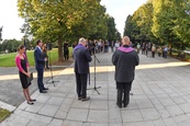 Pietní akt v Kounicových kolejích - Meeting Brno