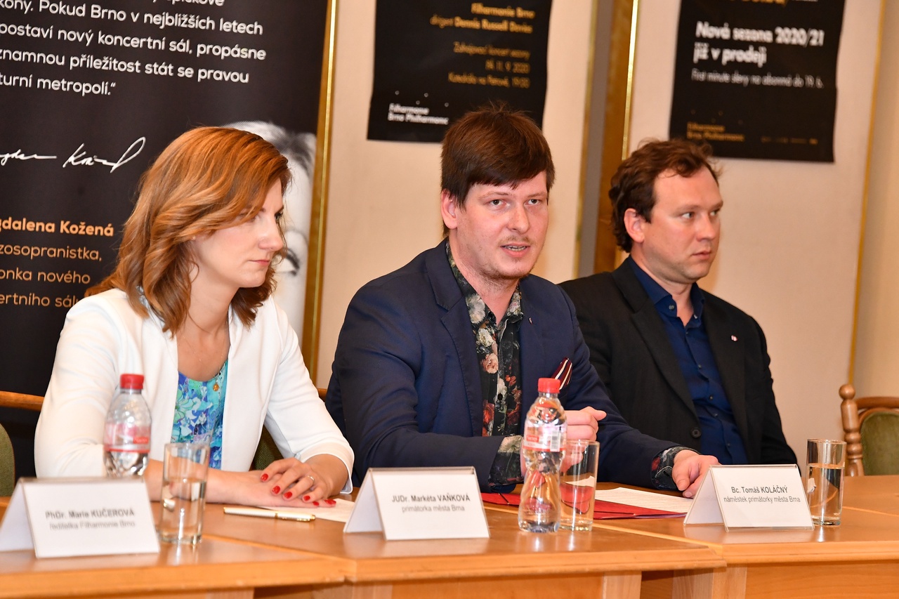 Tisková konference k aktuální situaci ohledně výstavby Janáčkova kulturního centra