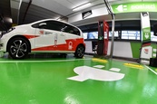 Slavnostní zahájení provozu jedné ze tří nových veřejných rychlodobíjecích stanic pro elektromobily v Brně