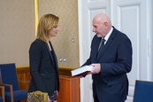 Setkání s předsedou Ústavního soudu Pavlem Rychetským