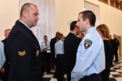 Slavnostní vyřazení strážníků Městské policie Brno