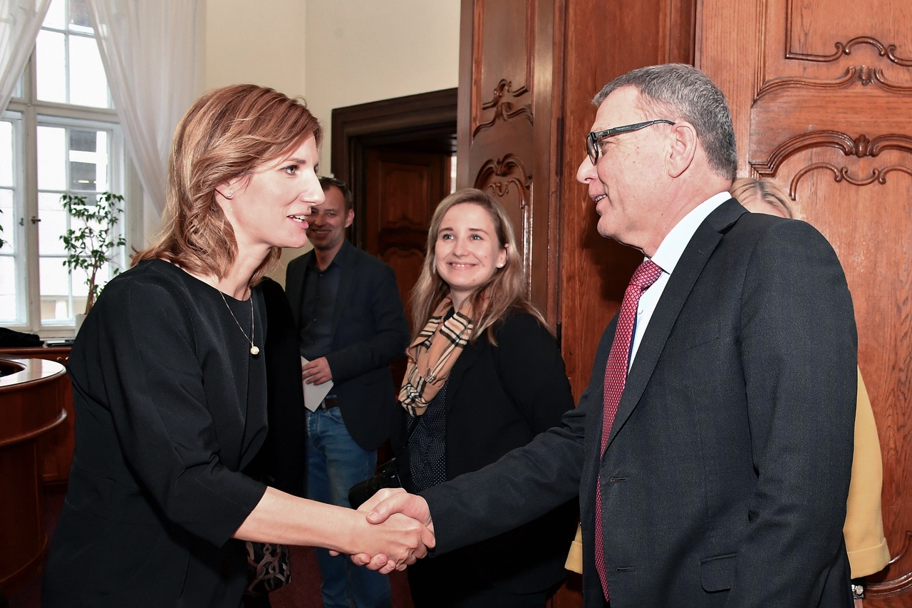 Setkání s ministrem kultury Lubomírem Zaorálkem