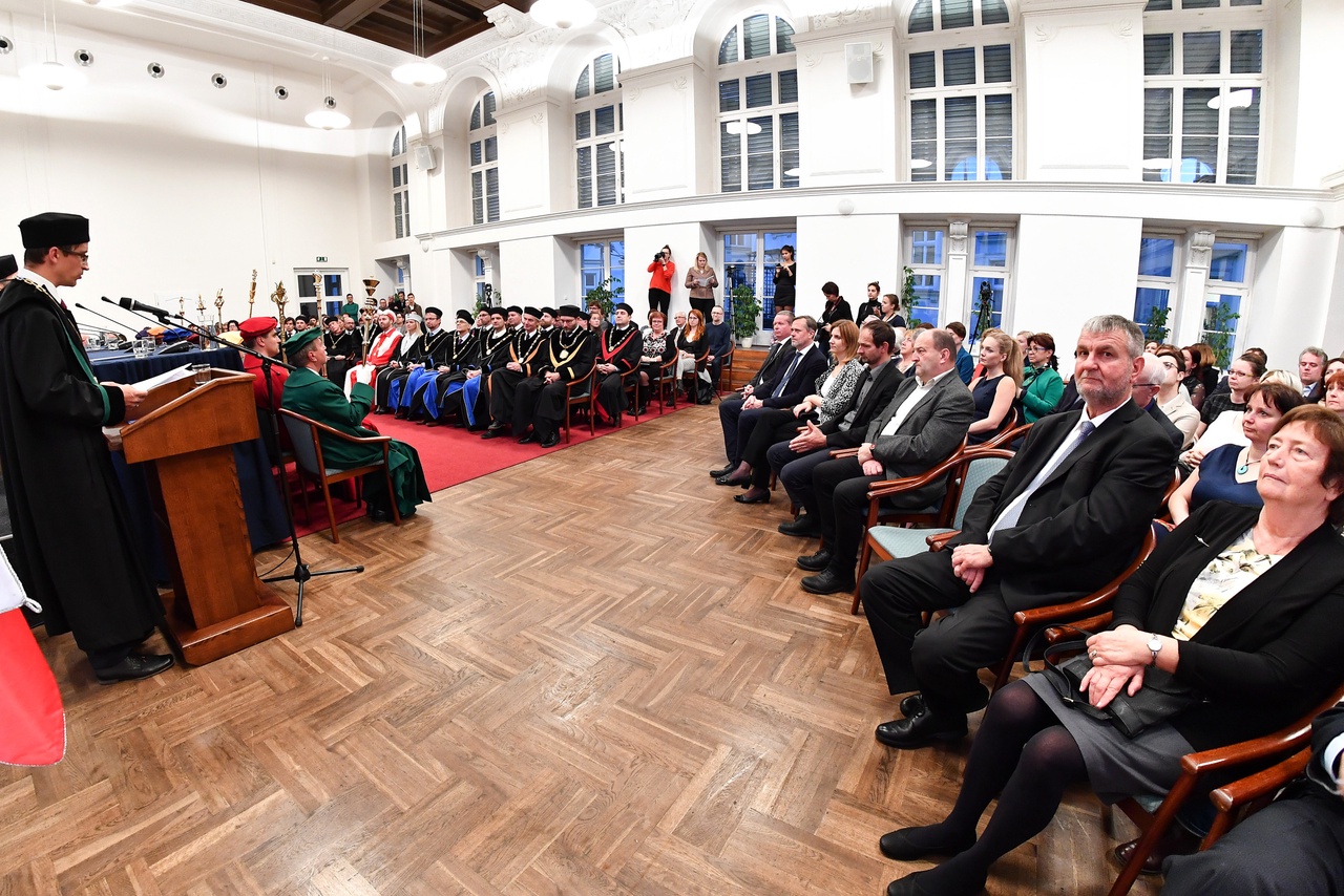 Slavnostní inaugurace nového děkana Fakulty sociálních studií MU Stanislava Balíka