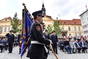 Zahájení akce 155 let profesionálních hasičů v Brně