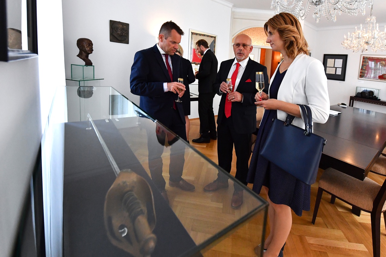 Setkání na velvyslanectví ČR v Rakousku