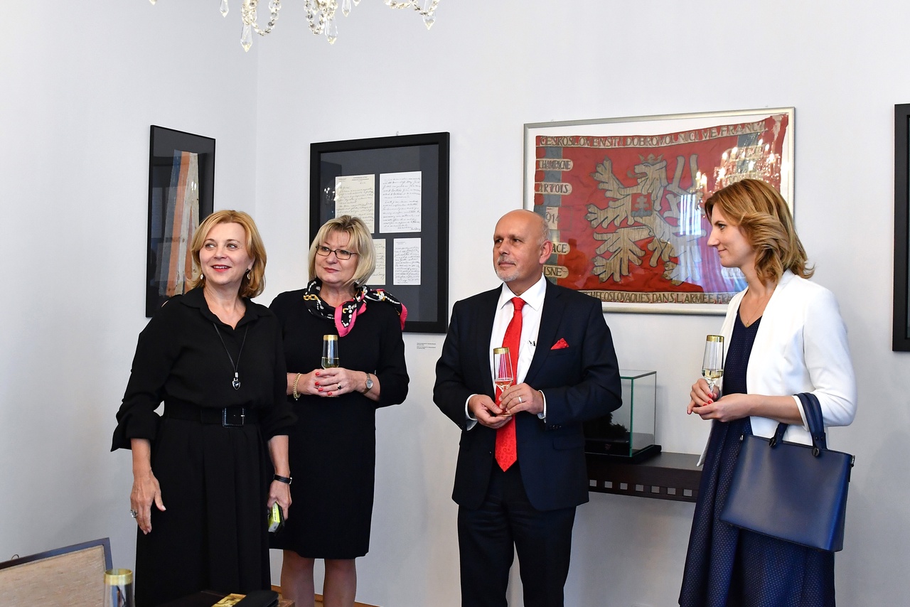 Setkání na velvyslanectví ČR v Rakousku
