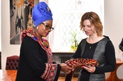 Přijetí velvyslankyně Ghany v ČR Virginie Hesse a ministryně pro gender, děti a sociální záležitosti Hon. Cynthie Morrison