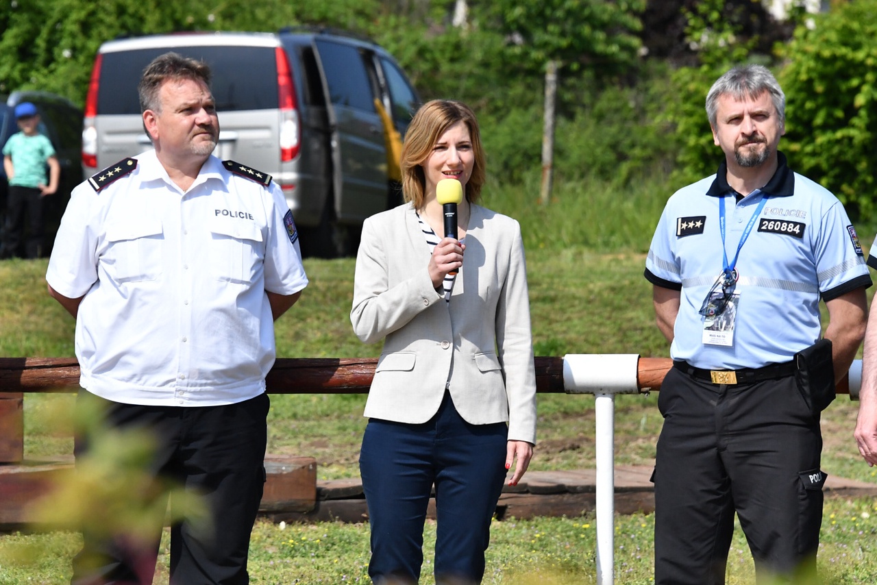 Zahájení Mistrovství Policie ČR v jízdě  na koni