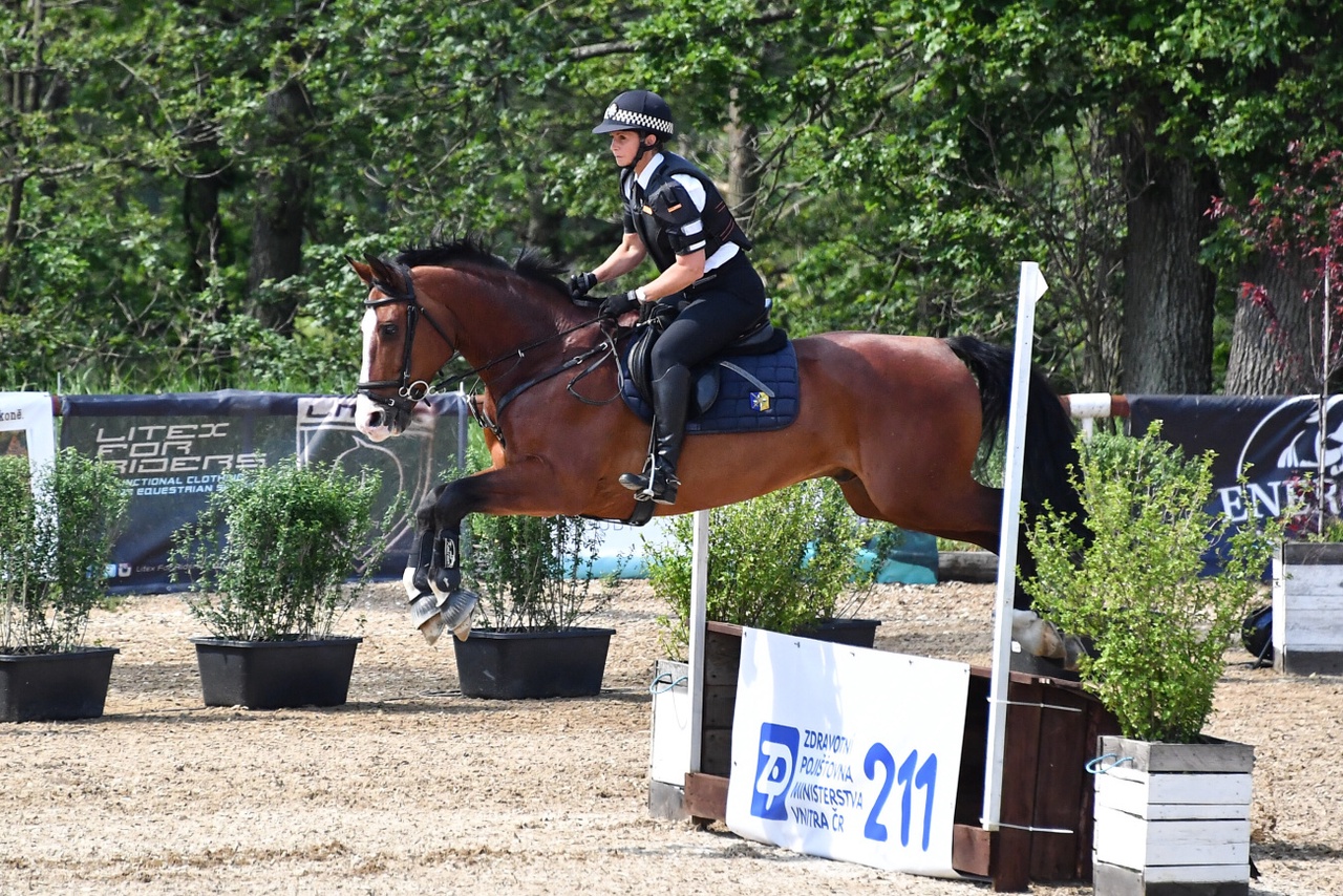 Zahájení Mistrovství Policie ČR v jízdě  na koni