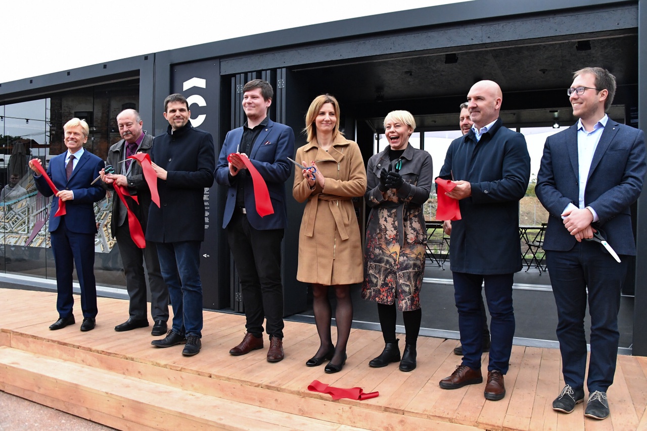 Slavnostní otevření projektu Čekárna Brno dolní nádraží
