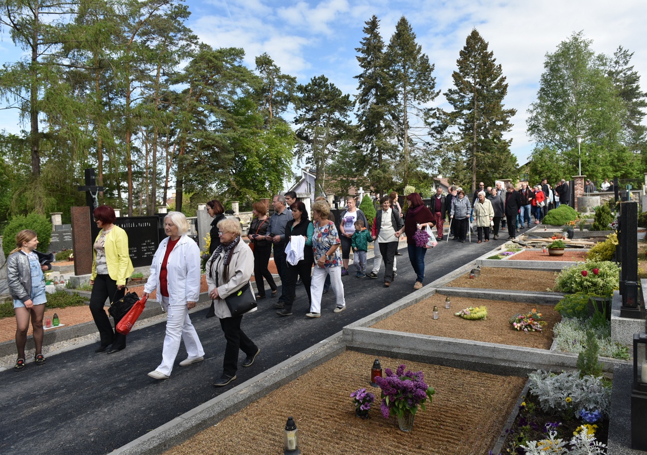 Otevření rozšířeného hřbitova v Brně-Jehnicích