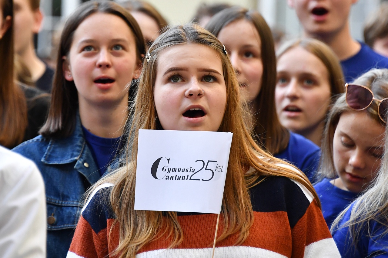 Účastníci XXV. ročníku přehlídky Gymnasia Cantant zazpívali Brnu