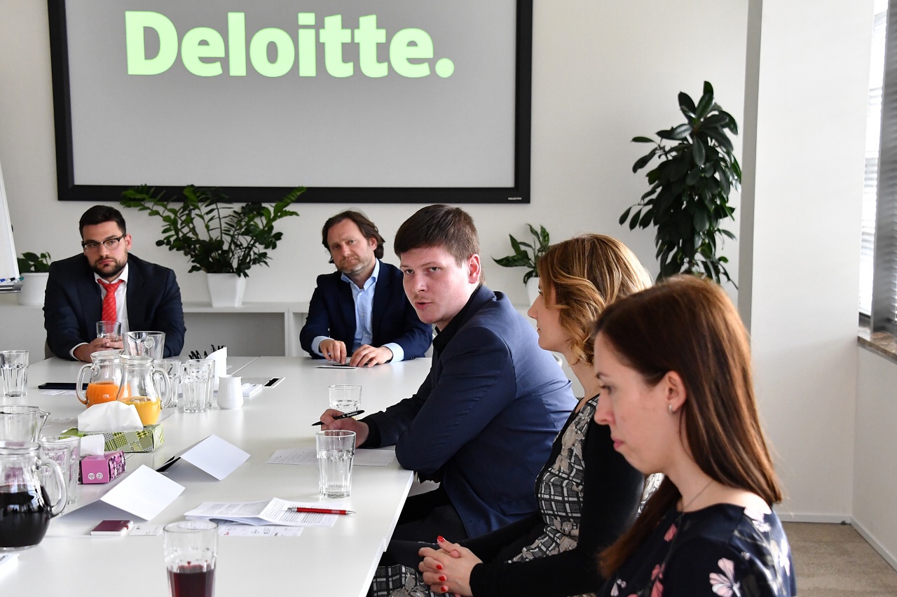 Návštěva firmy Deloitte