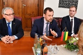 Přijetí velvyslance Litvy v ČR Edvilase Raudonikise