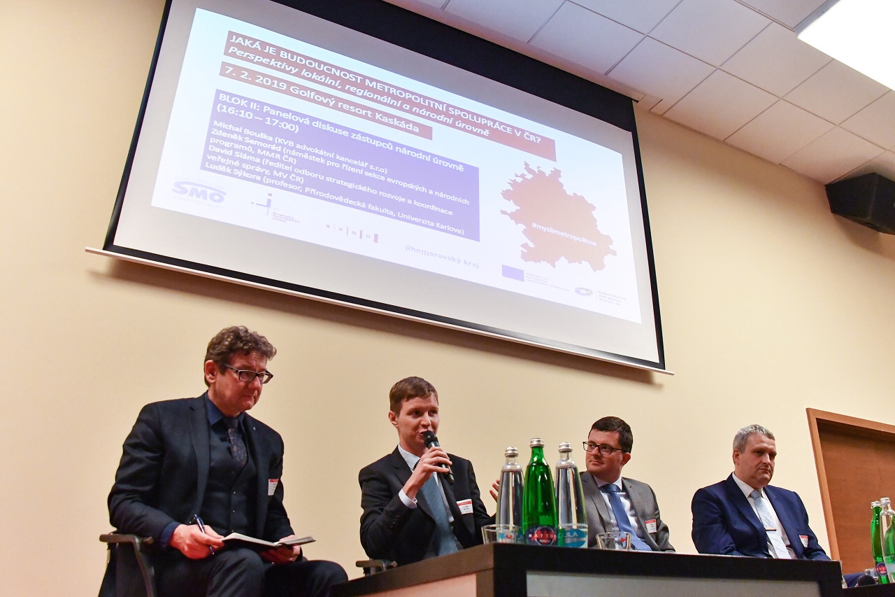 Zahájení konference ITI Jaká je budoucnost metropolitní spolupráce v ČR? Perspektivy lokální, regionální a národní úrovně
