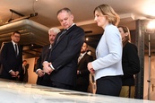 Návštěva prezidenta SR Andreje Kisky ve vile Tugendhat