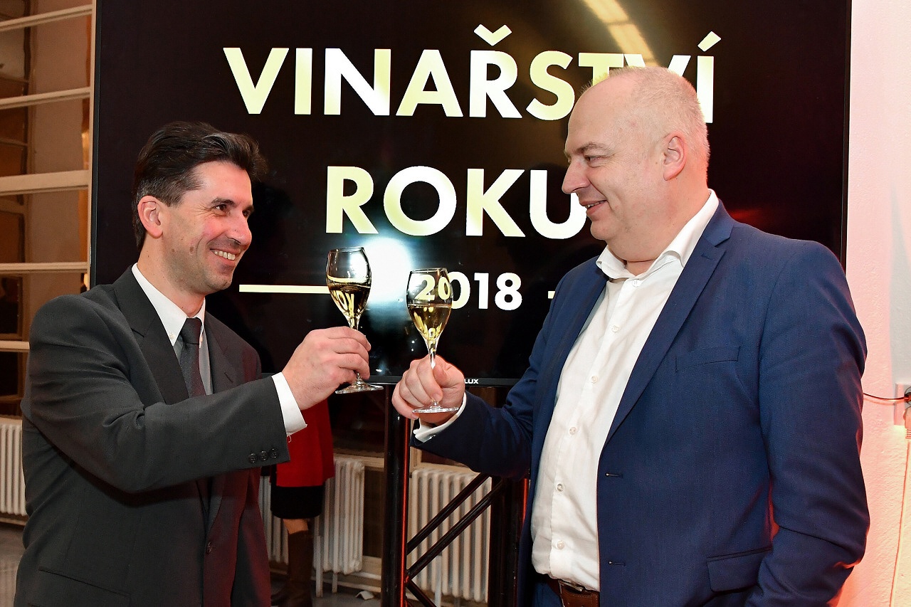 Slavnostní vyhlášení soutěže Vinařství roku 2018