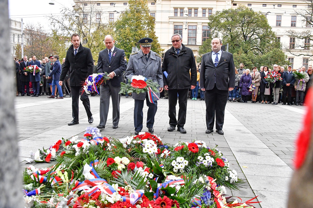 Vzpomínkový akt u příležitosti 100. výročí samostatné Československé republiky